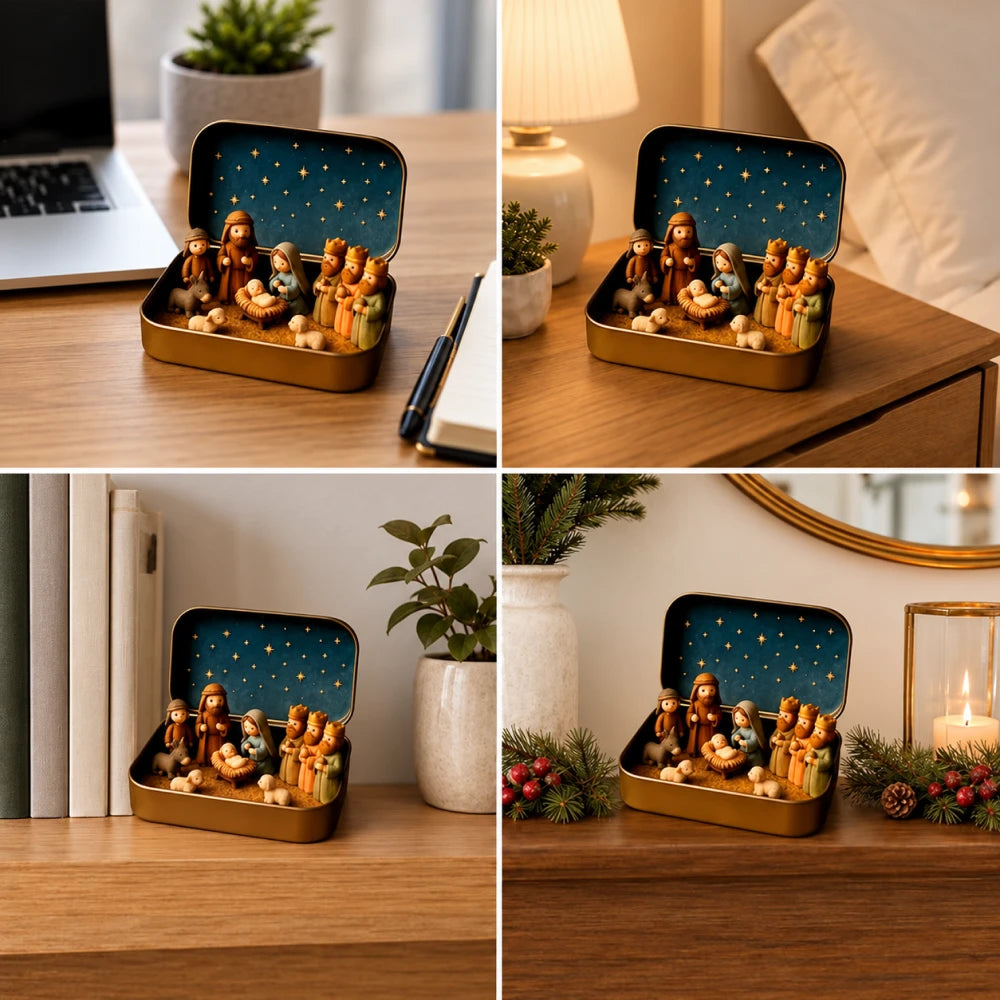 Mini Christmas Scene Set