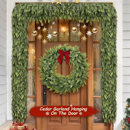 NoelCharm® 9ft Cedar Garlands