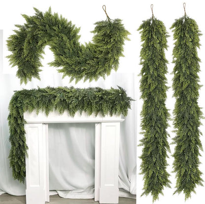 NoelCharm® 9ft Cedar Garlands